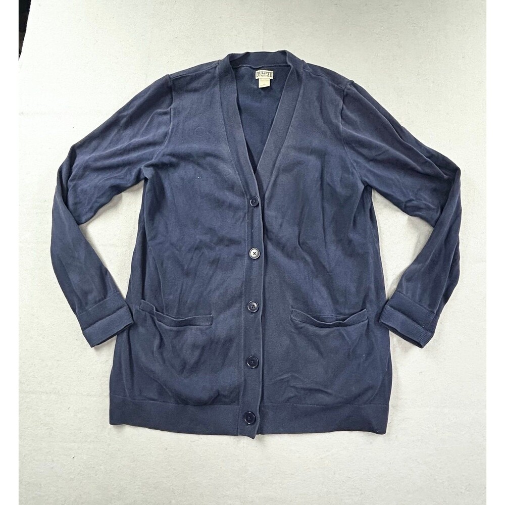 Duluth Trading Company Men’s V Neck 5 Button Front Cardigan